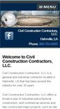 Mobile Screenshot of civil-construction.com